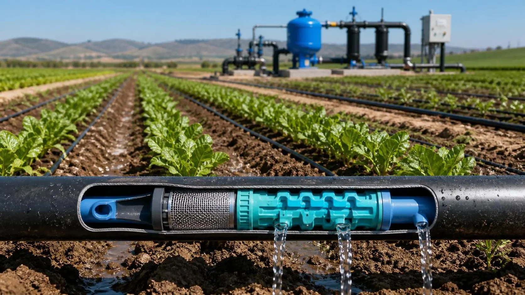How to Choose Inline Irrigation Emitters for Uniform Flow and Clog Resistance