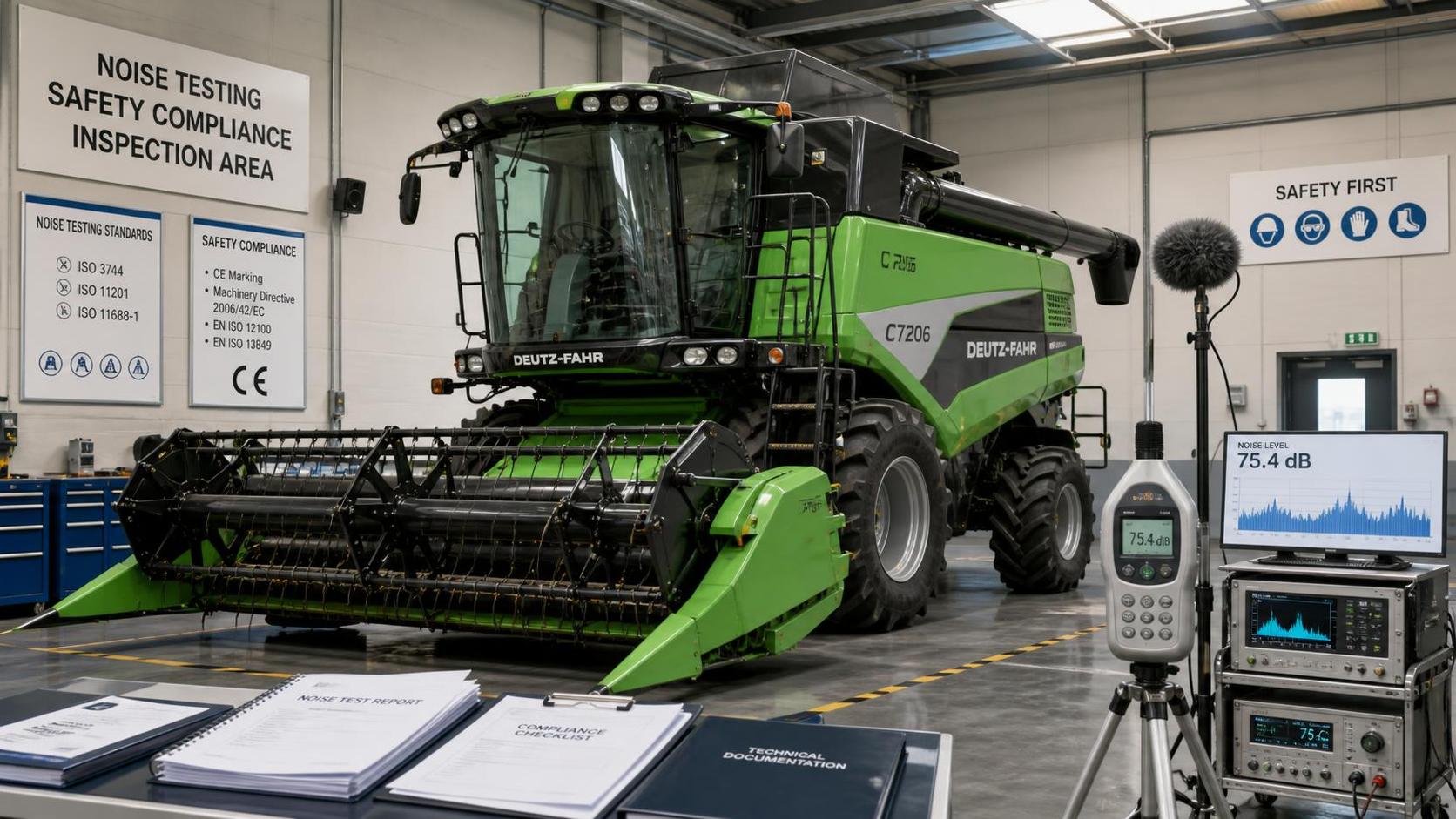 China Enforces New Harvester Safety and Noise Rules
