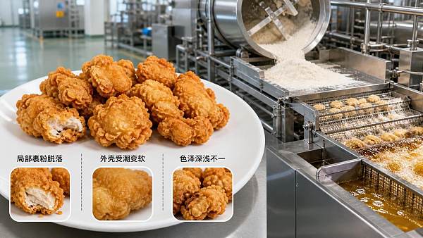 Why Fried Chicken Coating Powder Fails: Common Causes of Peeling, Sogginess, and Color Drift