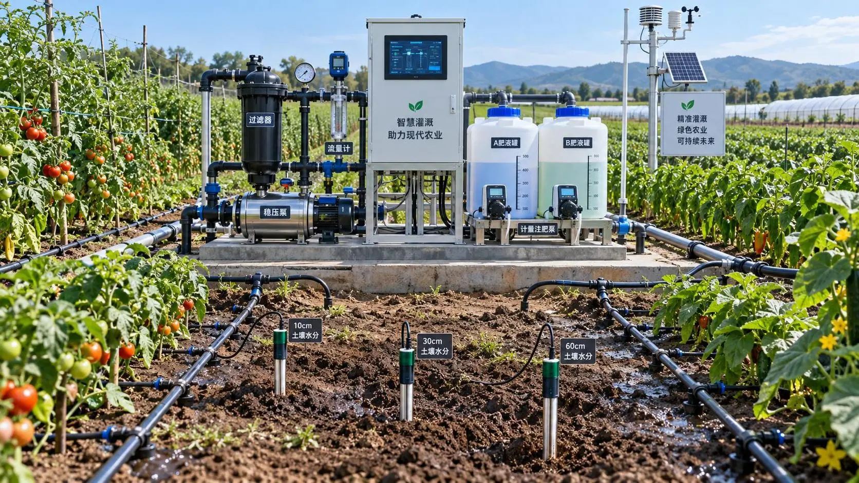 How Irrigation Scheduling Software Coordinates Soil Sensors and Fertigation Pumps
