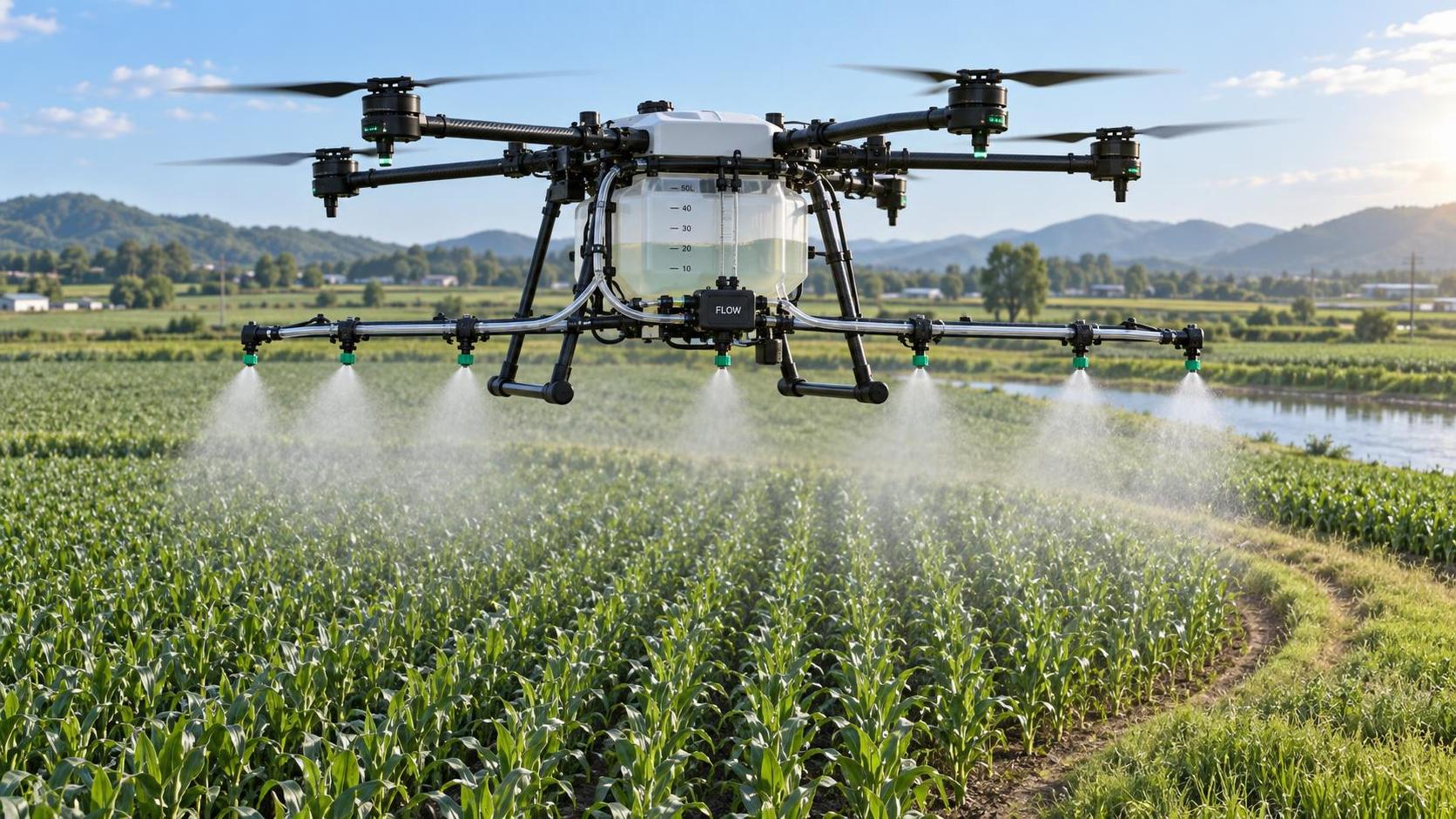 How UAV Spray Flow Control Maintains Application Rates Across Variable Field Speeds
