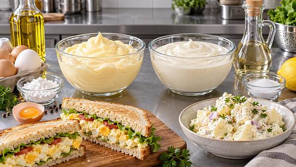 Mayonnaise vs. Salad Dressing: Ingredient Differences for Foodservice