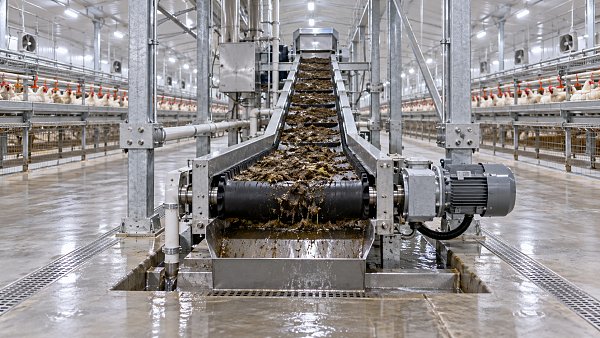 Corrosion-Resistant Manure Removal Systems: Materials and Design Criteria for Poultry Houses