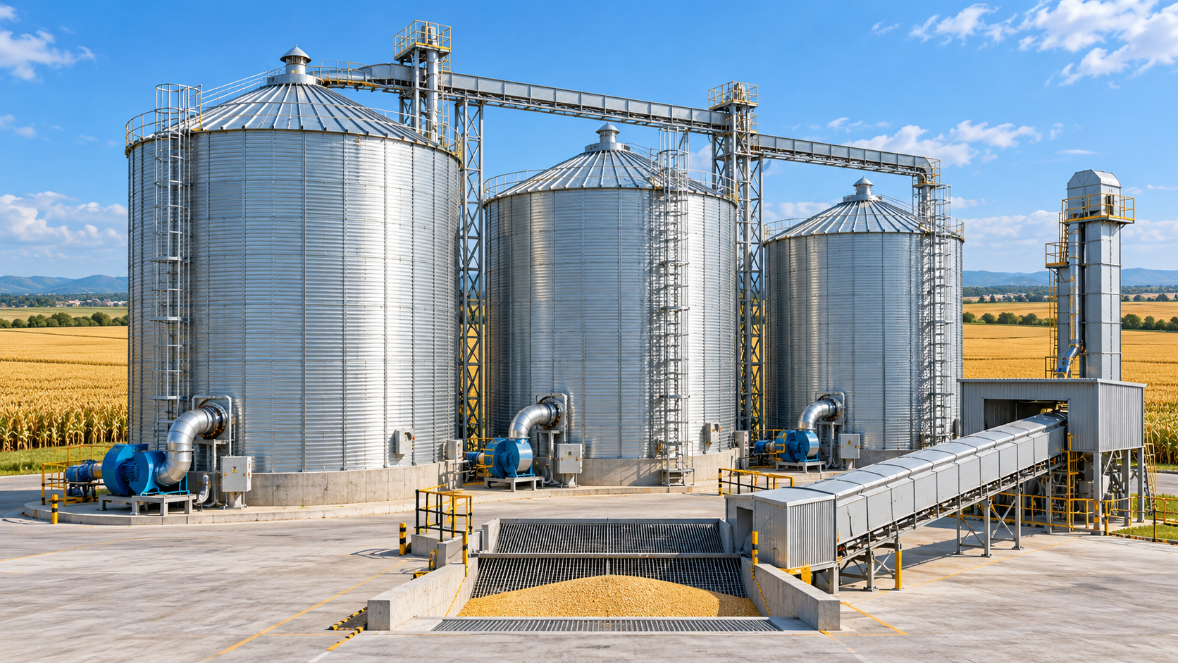 Grain Silo Selection: Capacity, Aeration, and Safety Factors for Farm Storage