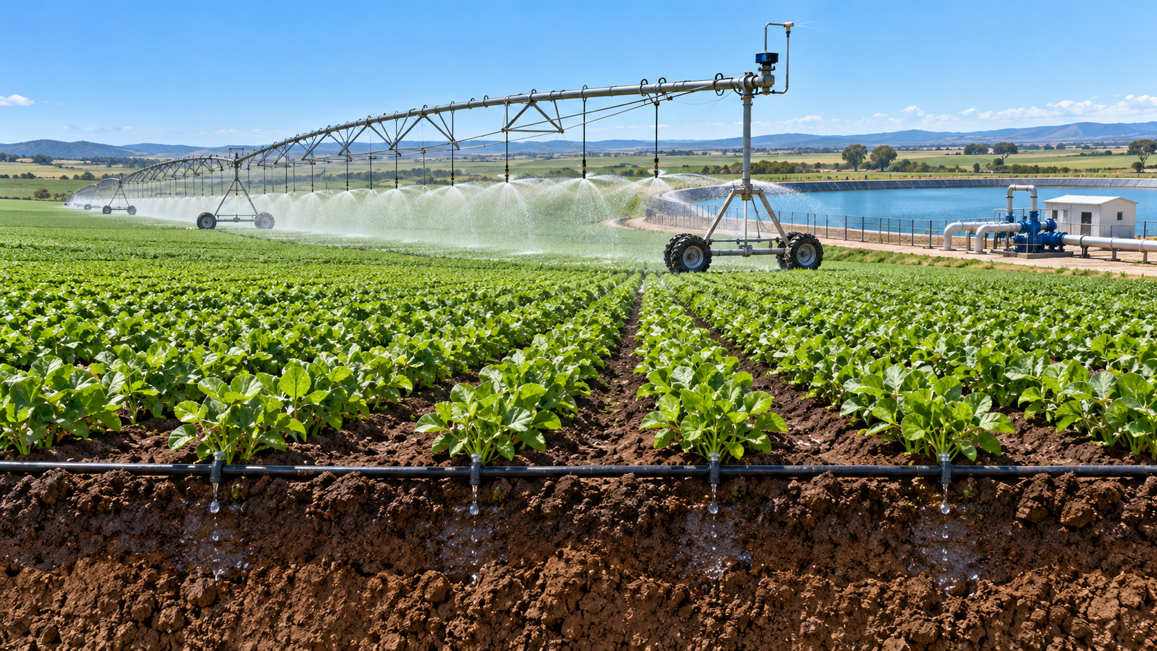 Choosing an Irrigation System for Australian Farms: Water, Soil, and Crop Factors