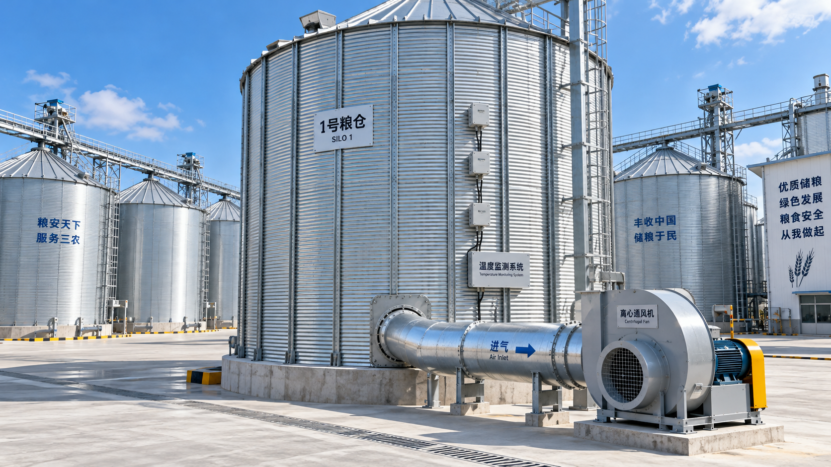 Modernizing Grain Storage: Temperature Monitoring, Aeration, or New Silos First?