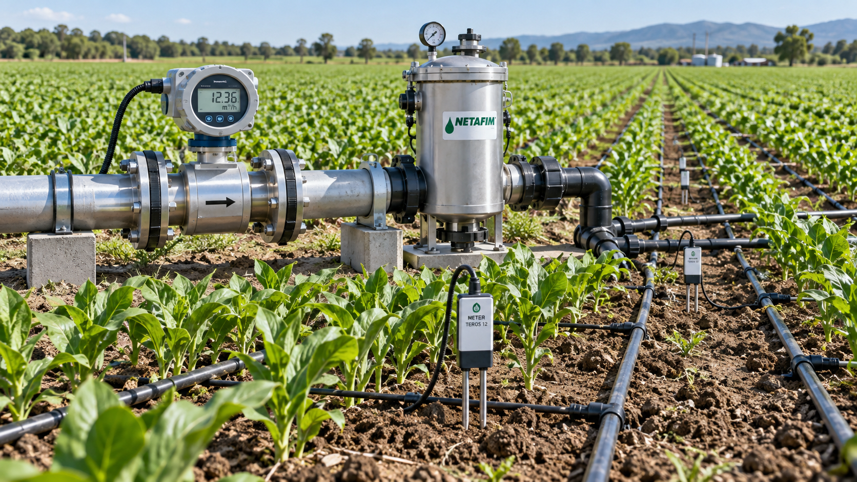 How Can Farms Measure Irrigation Water Productivity?