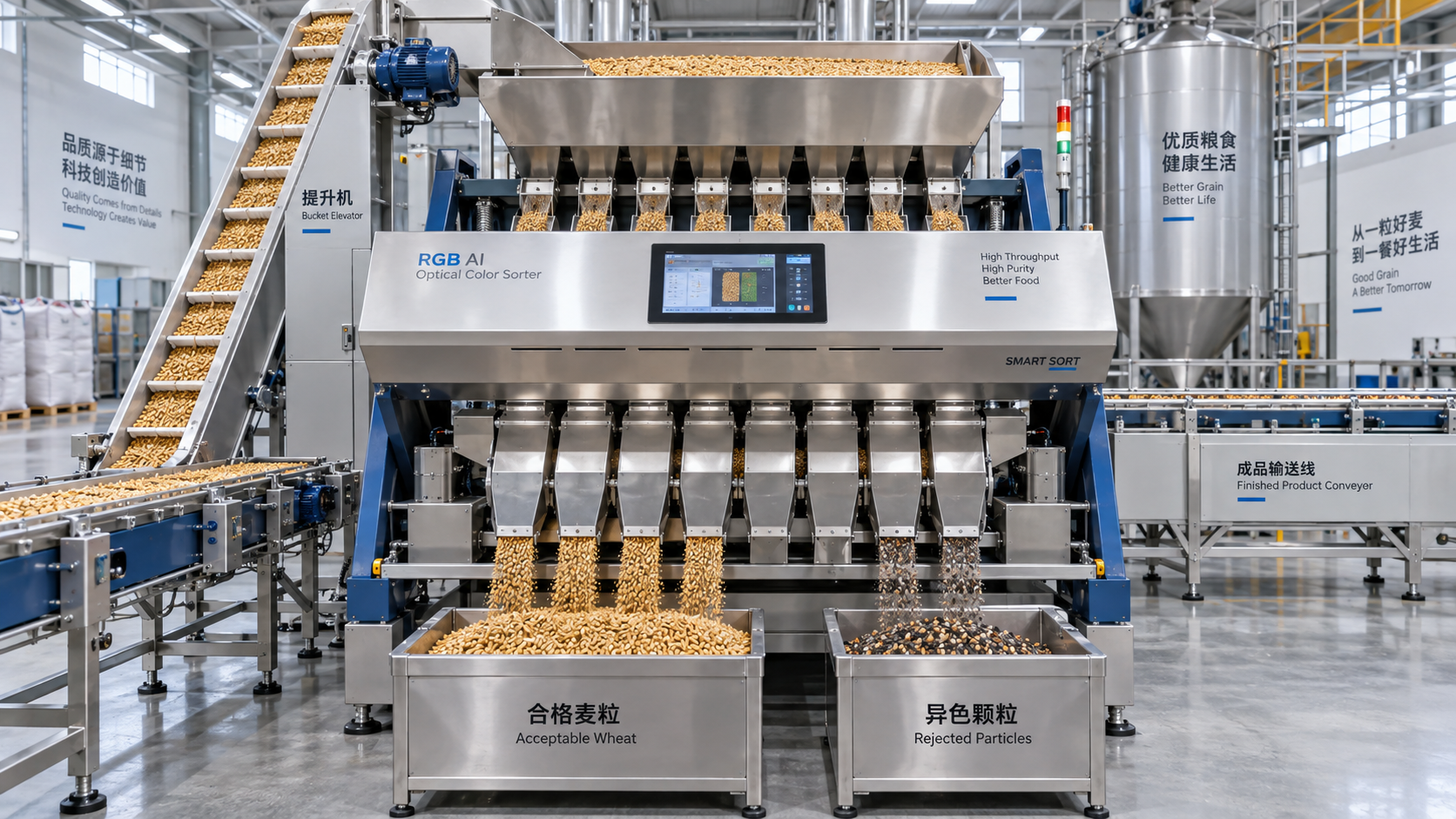Optical Grain Sorter Prices: When Does Higher Throughput Justify the Cost?