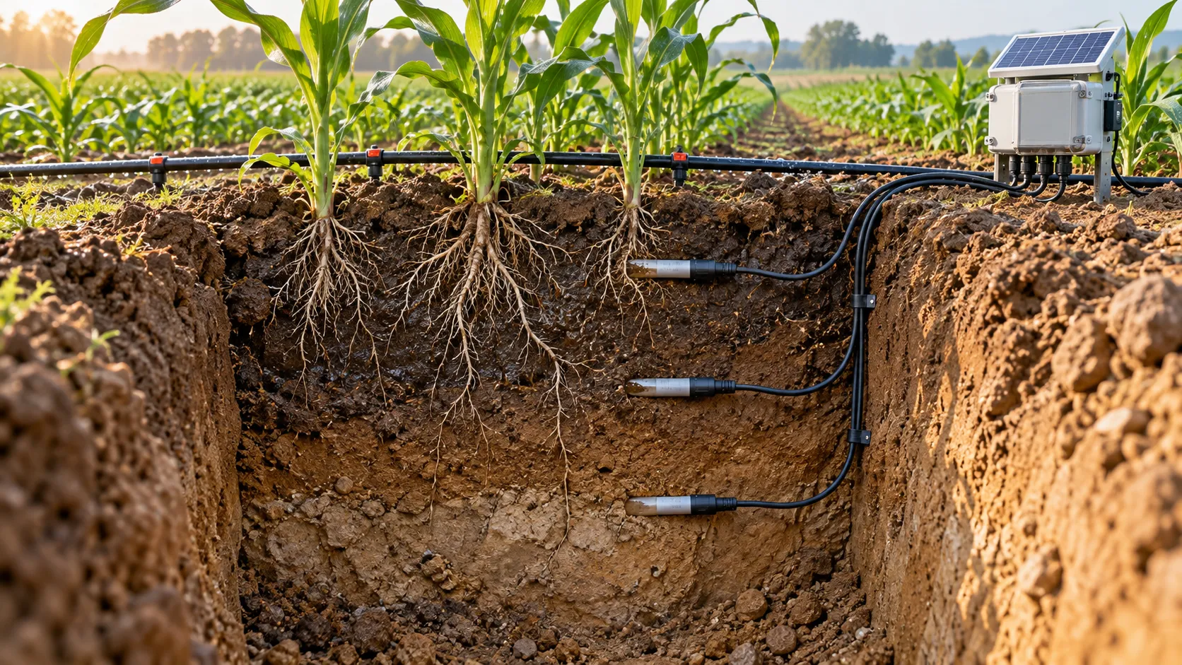 Soil Moisture Monitoring for Irrigation: When to Start and Stop Watering