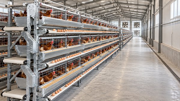 Cage Tiers and Aisle Widths: Sizing a House for 1,000 Laying Hens