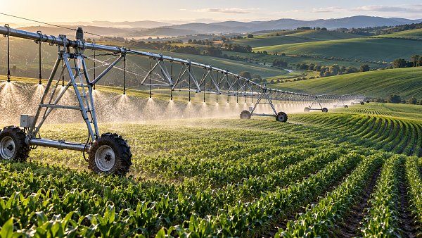 How Do You Size a Center Pivot System for Uneven Terrain?