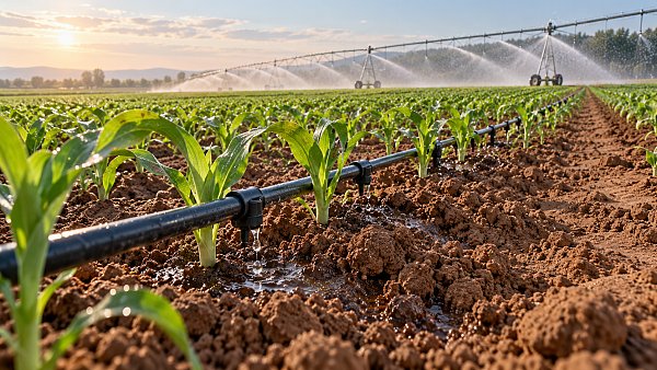 Drip vs. Sprinkler Irrigation on Clay Soil: How to Estimate Water Savings
