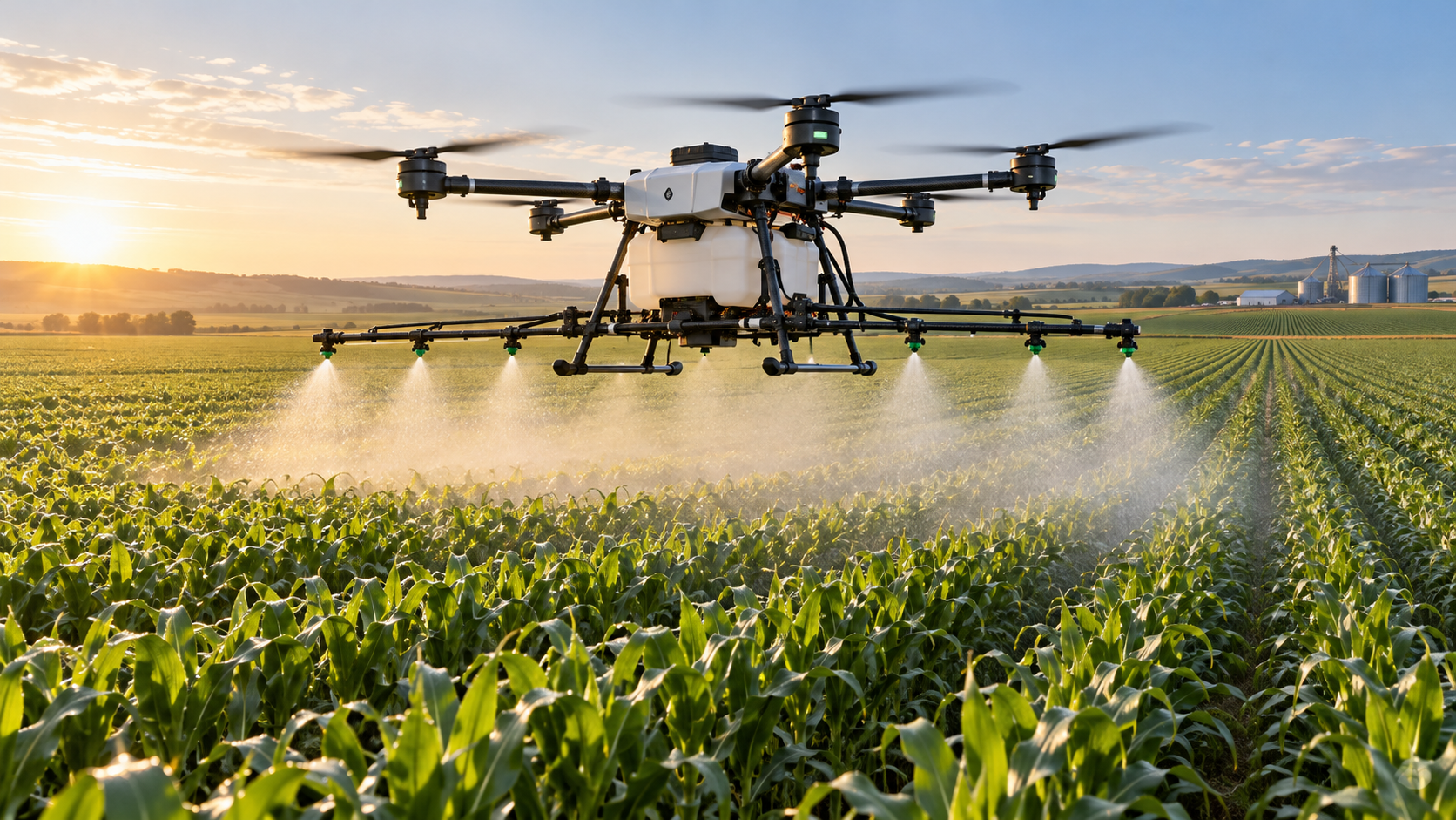 US Agricultural Drone Treatment Area Rises 59%, With Lessons From China