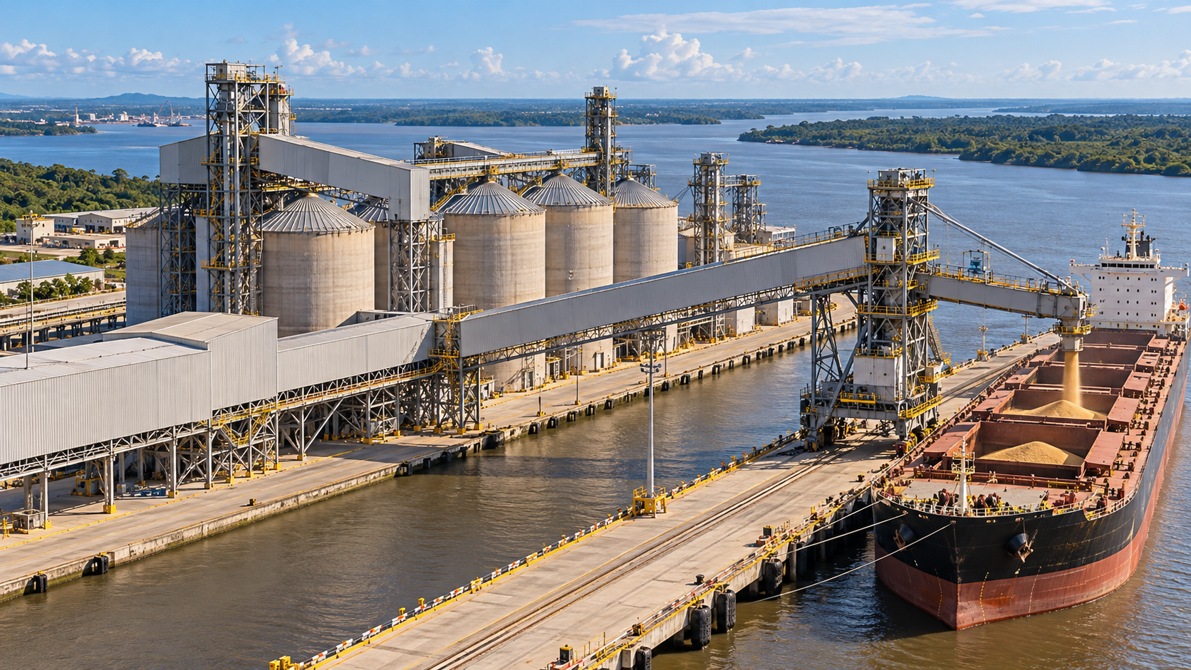 Brazil Signs 25-Year Santana Grain Terminal Lease With $30 Million Upgrade Plan