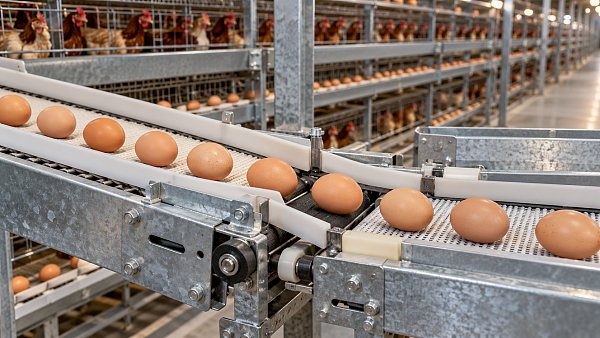 Choosing Egg Collection Systems for Layer Cages: Capacity and Breakage Risk