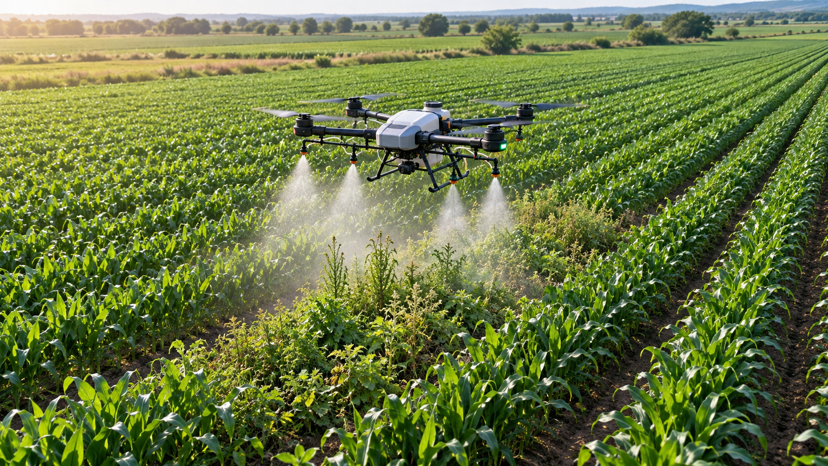 How to Reduce Pesticide Use With Targeted Drone Spraying