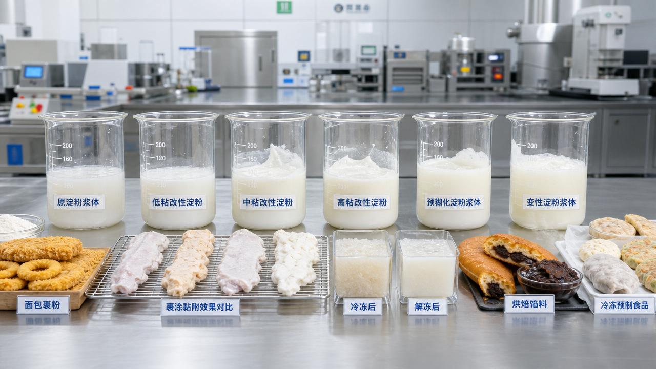 Starch Modification Methods Compared: How They Affect Viscosity, Binding, and Freeze Stability