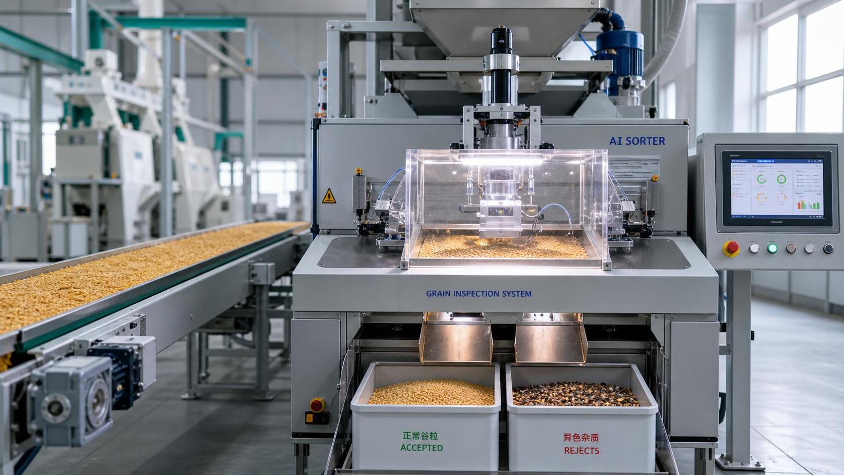 Automated Grain Inspection Systems: When AI Sorting Delivers Better ROI