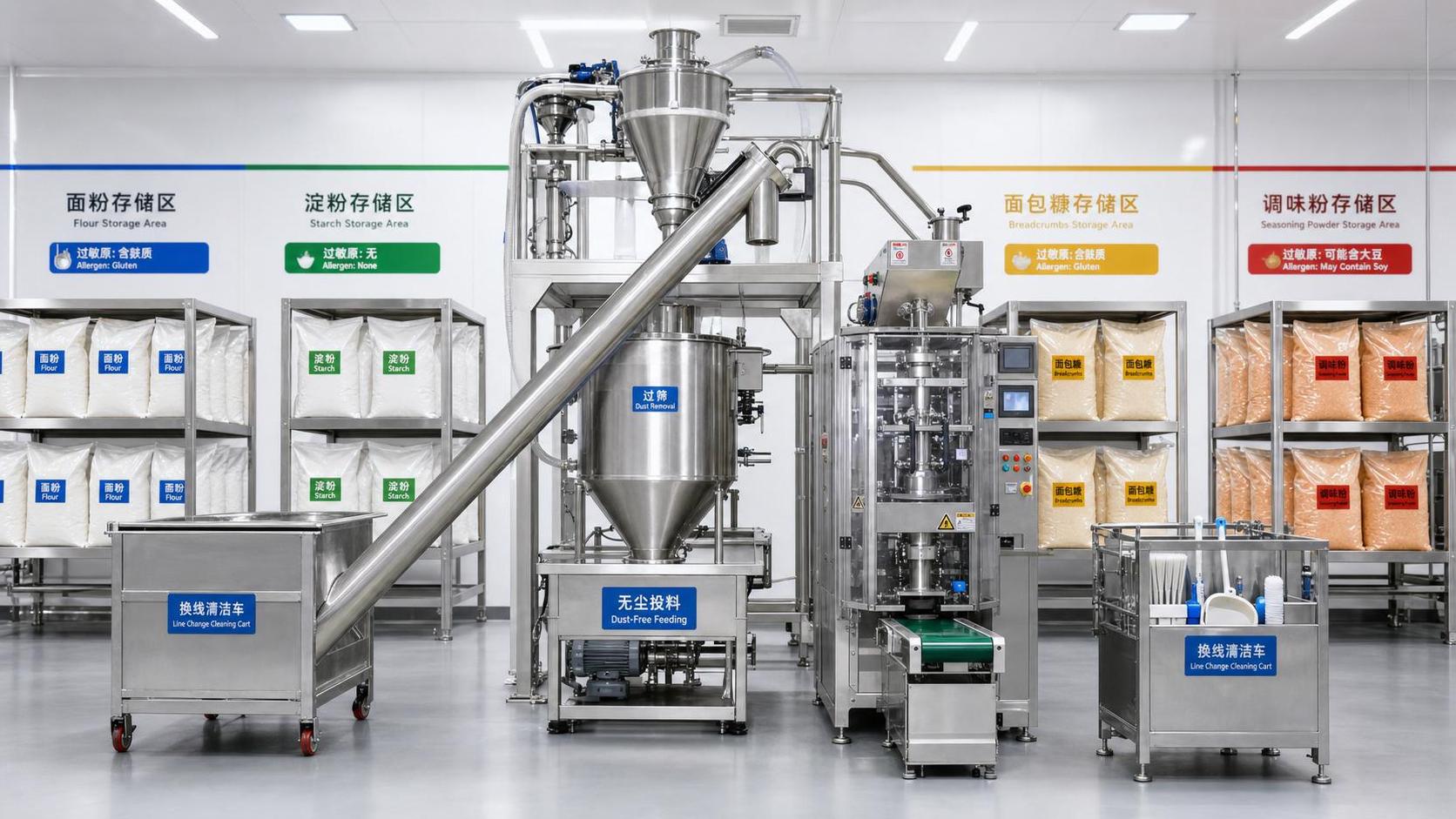 Allergen Control for Dry Ingredients: Key HACCP Points That Prevent Cross-Contact