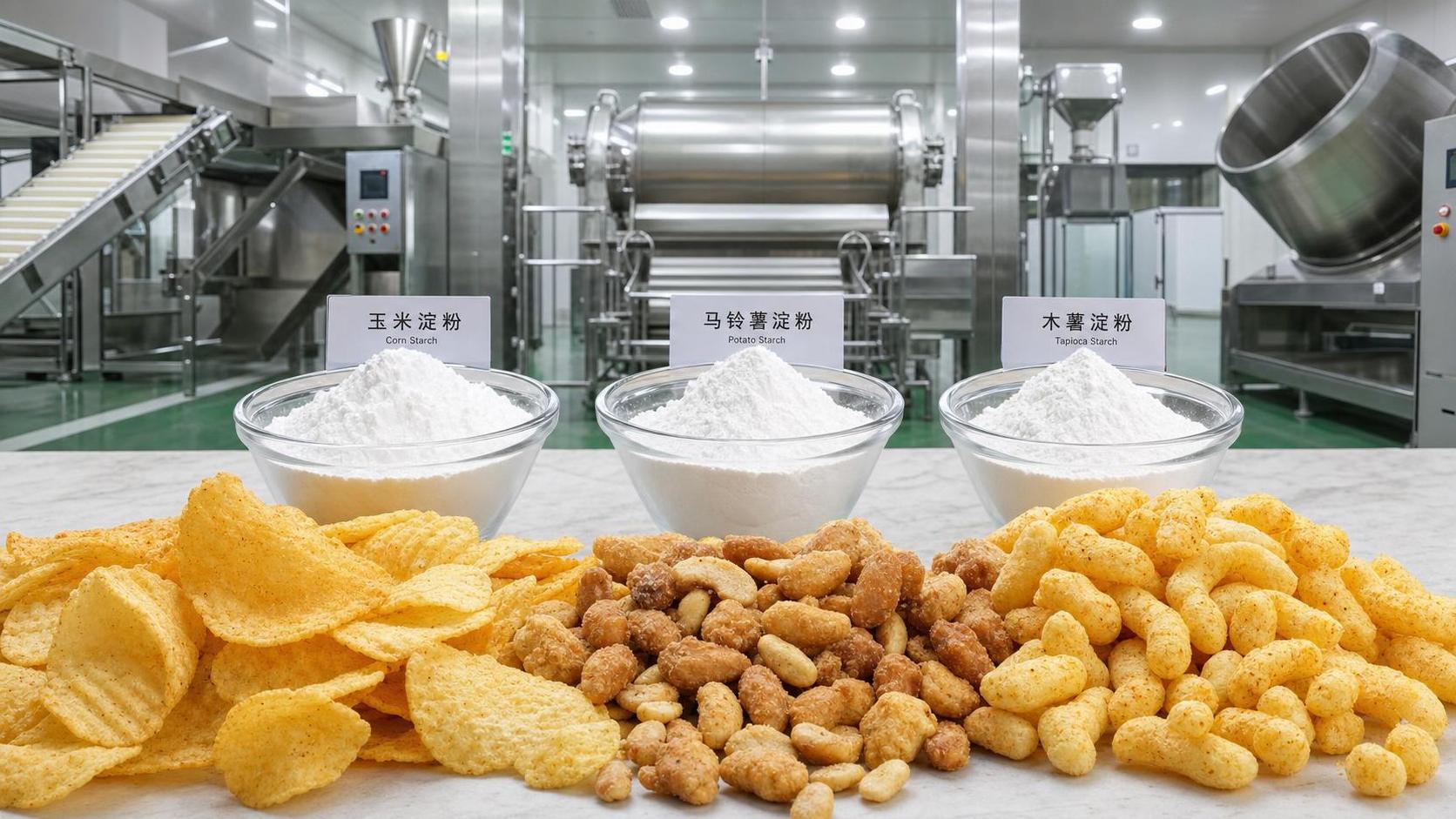 Coating Starches for Snack Foods: How to Choose the Right Type