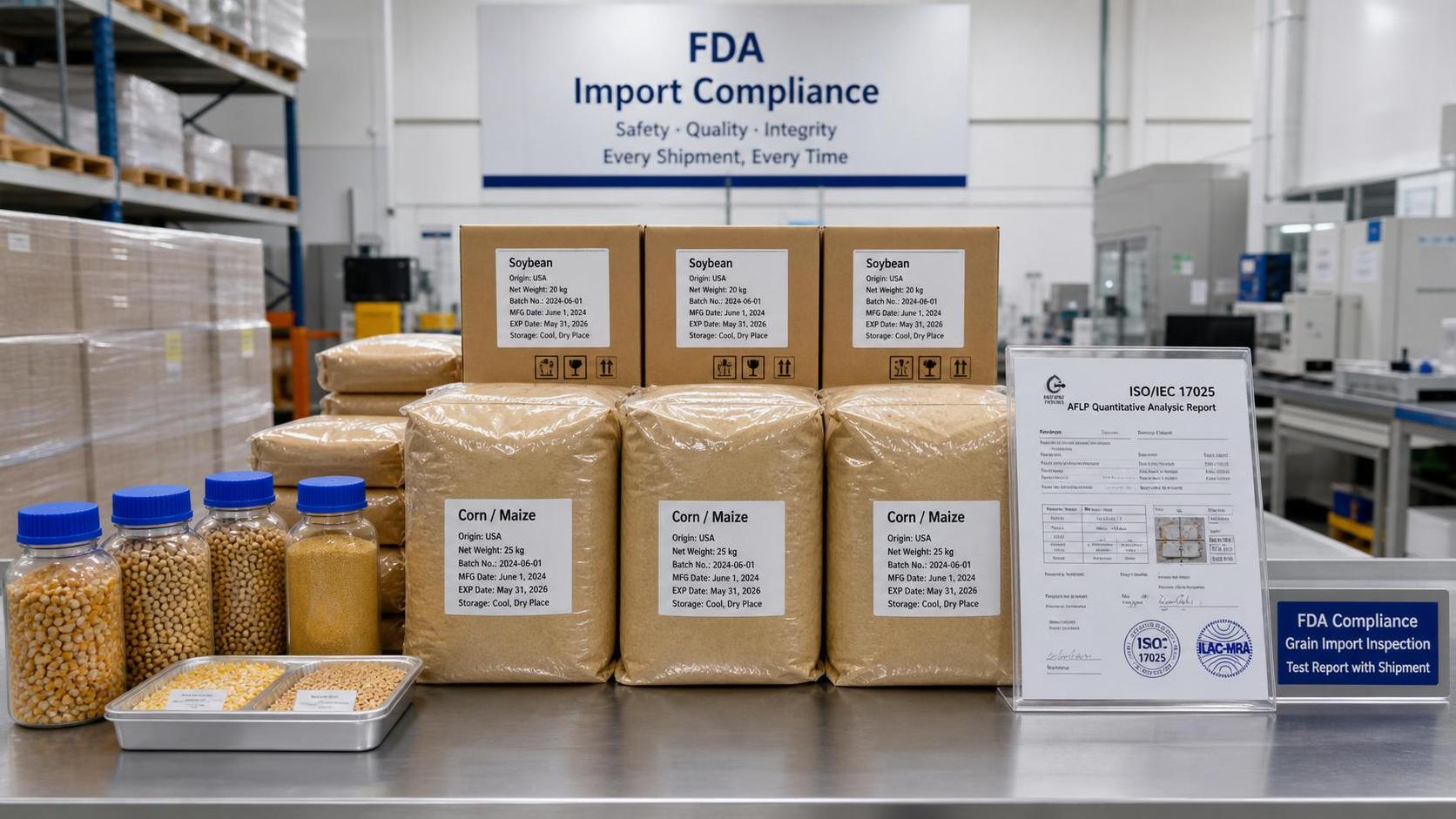 FDA Tightens AFLP Reporting for Grain Imports