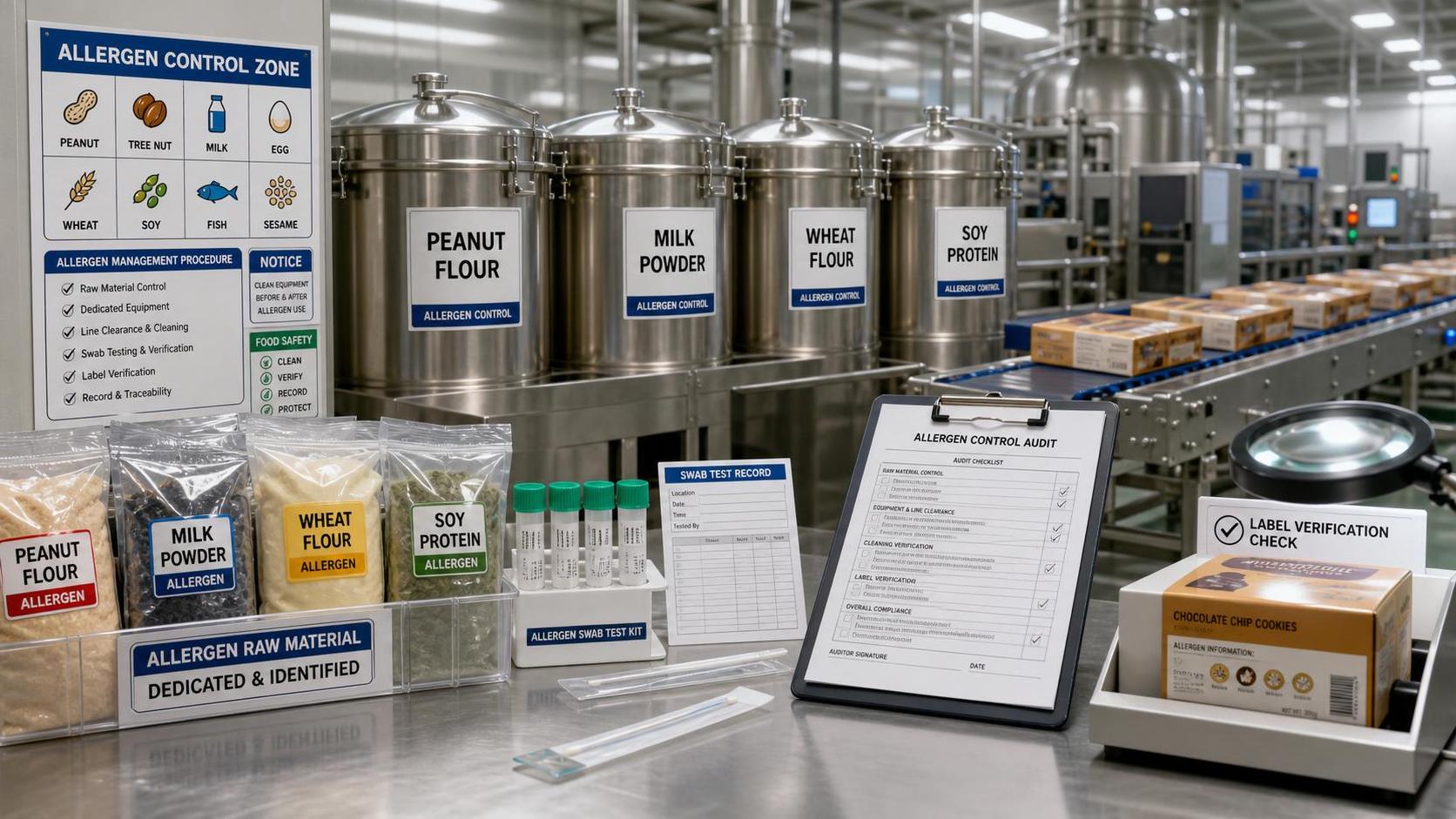 How to Build an Allergen Management Program That Passes Audits