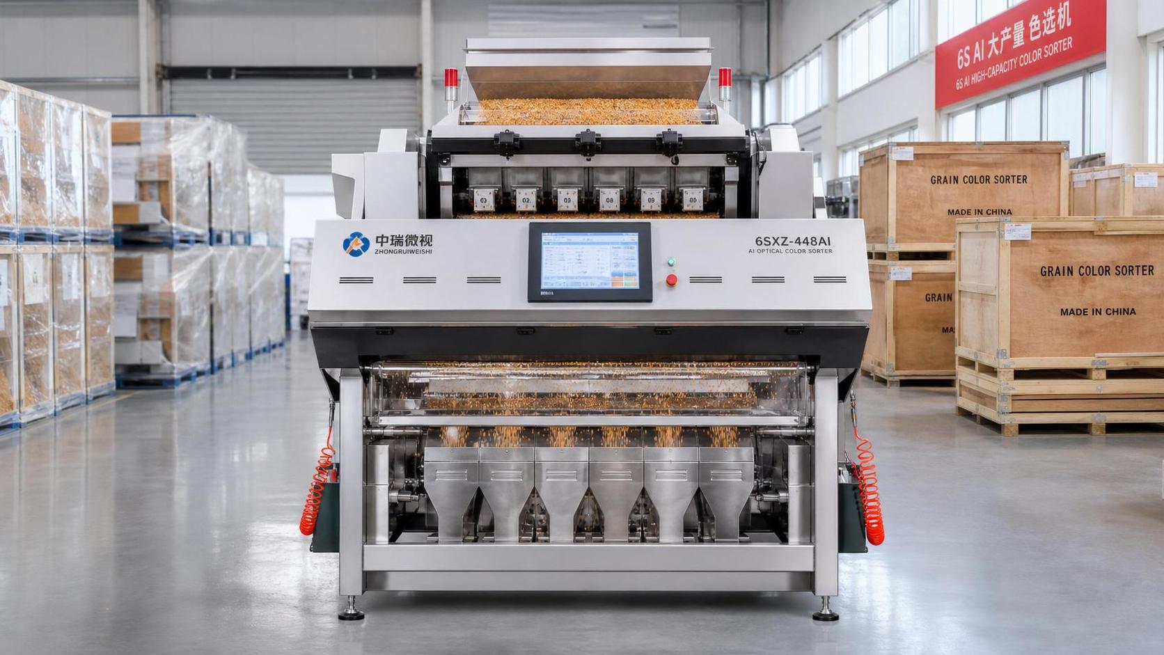 AI Grain Sorter Lead Times Stretch to 14–18 Weeks