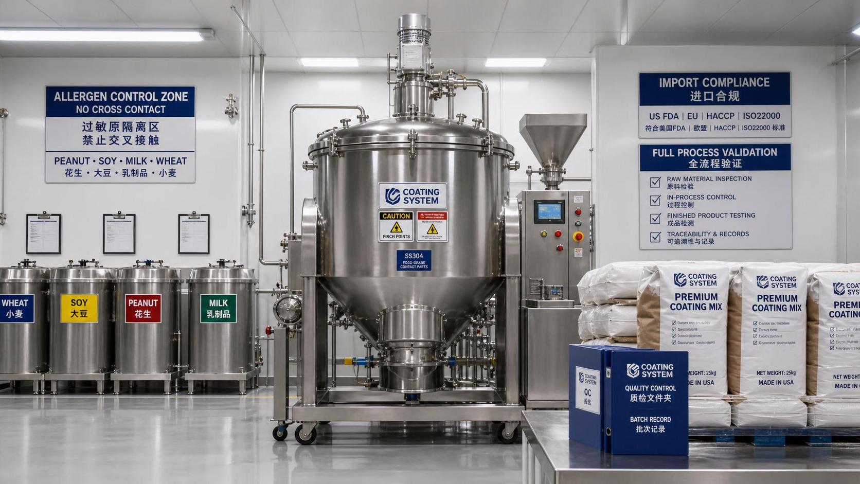 FDA Tightens Allergen Proof for Imported Coatings