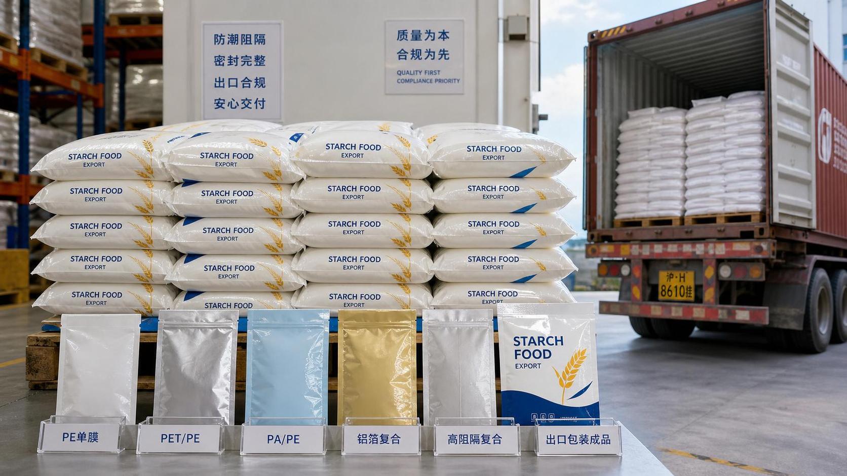 Export Food Packaging for Starch: Key Barrier and Compliance Checks