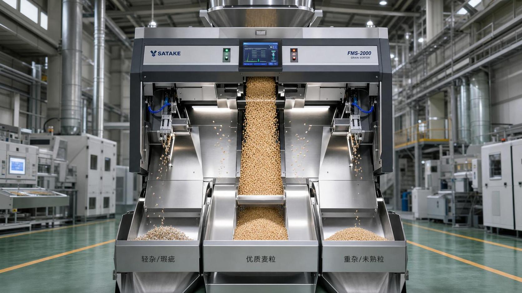 How Grain Defect Sorters Reduce False Rejects in Milling Lines