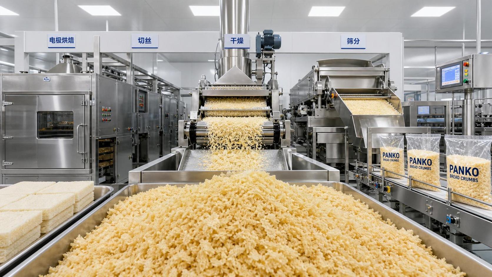 Panko Production Process: Key Steps That Impact Texture and Yield