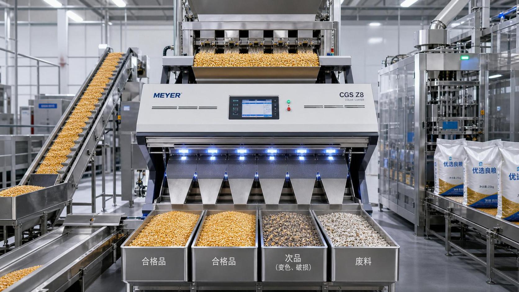How Optical Sorting Equipment Reduces Grain Defects and Rework