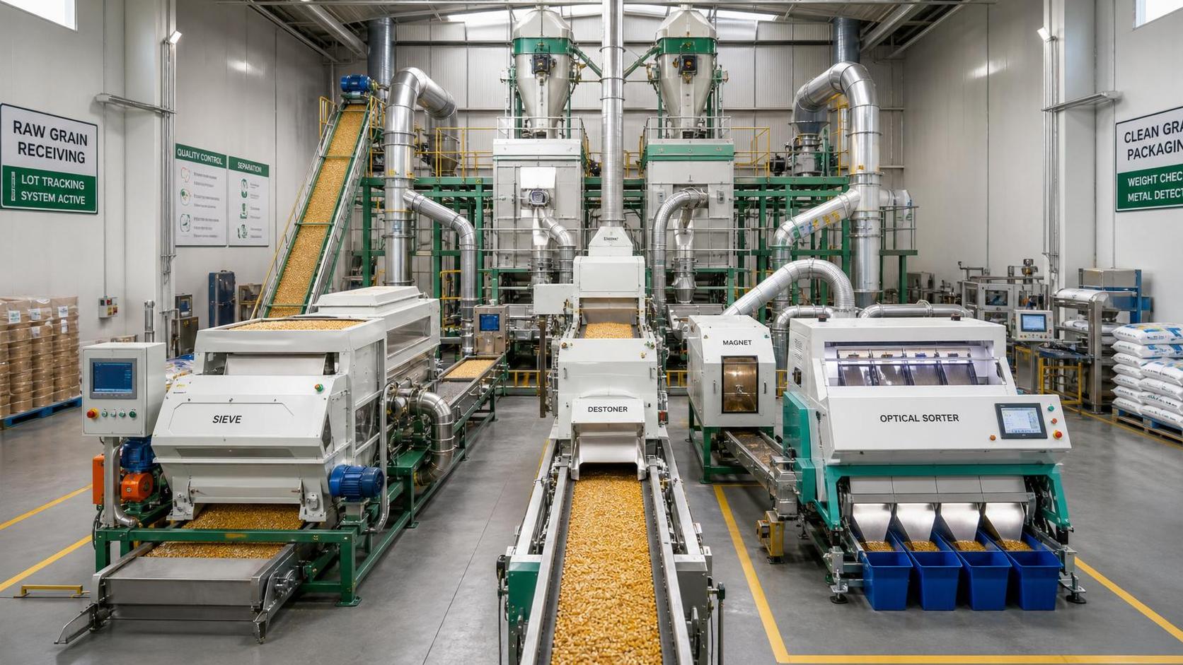 Grain Cleaning USA: What FDA and BRC Audits Often Flag First