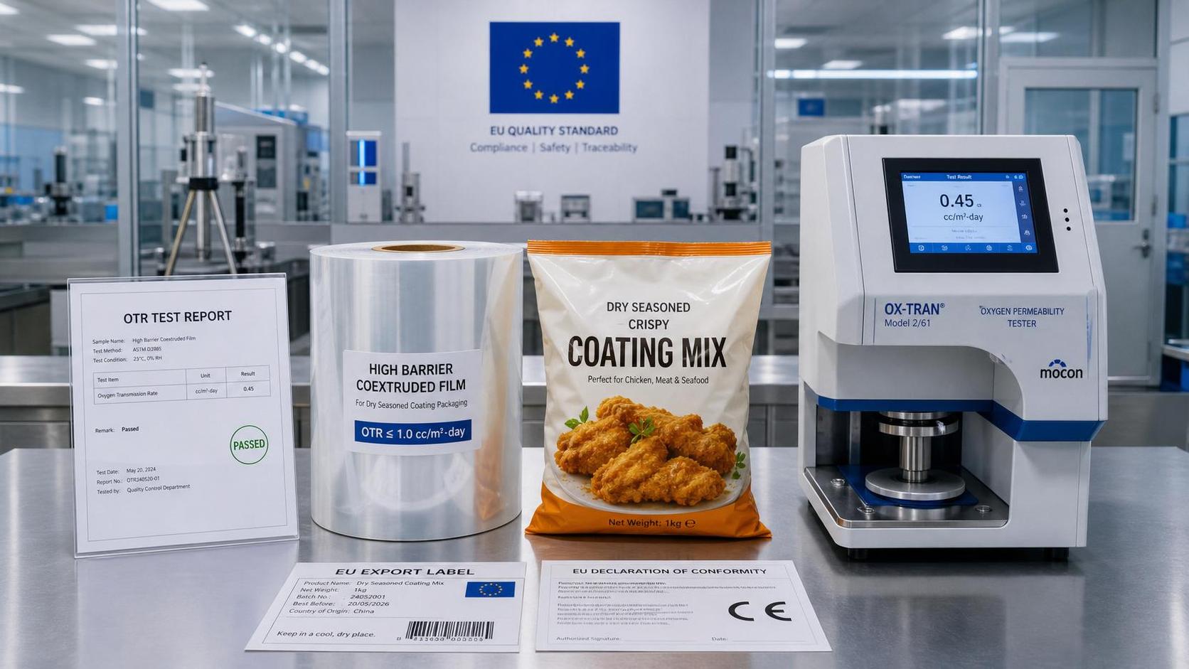 EU Requires Measured OTR Labels on Coextruded Barrier Films