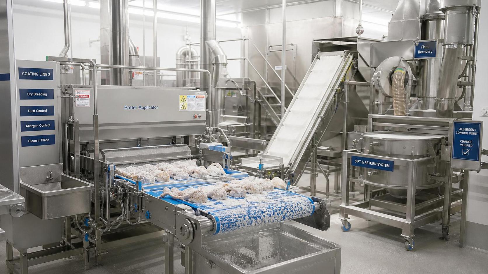 Allergen Control Gaps in Coating Lines and How to Fix Them