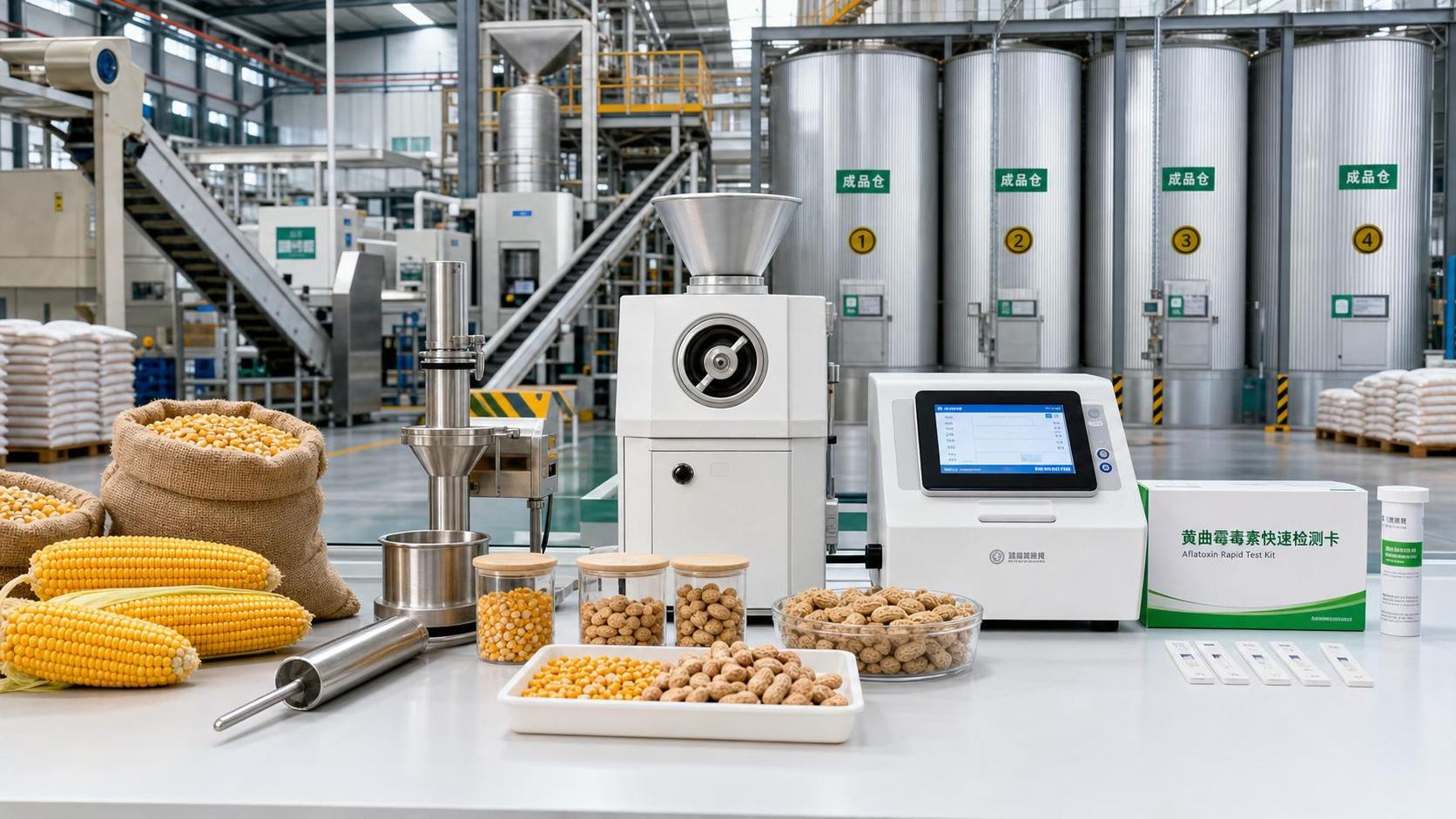 What Affects Aflatoxin Screening Accuracy in Grain Processing