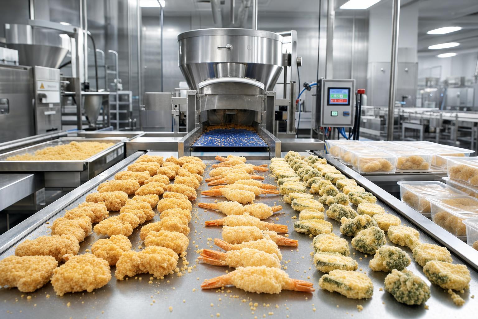 Best Frozen Food Coating Applications for Crisp Texture Retention