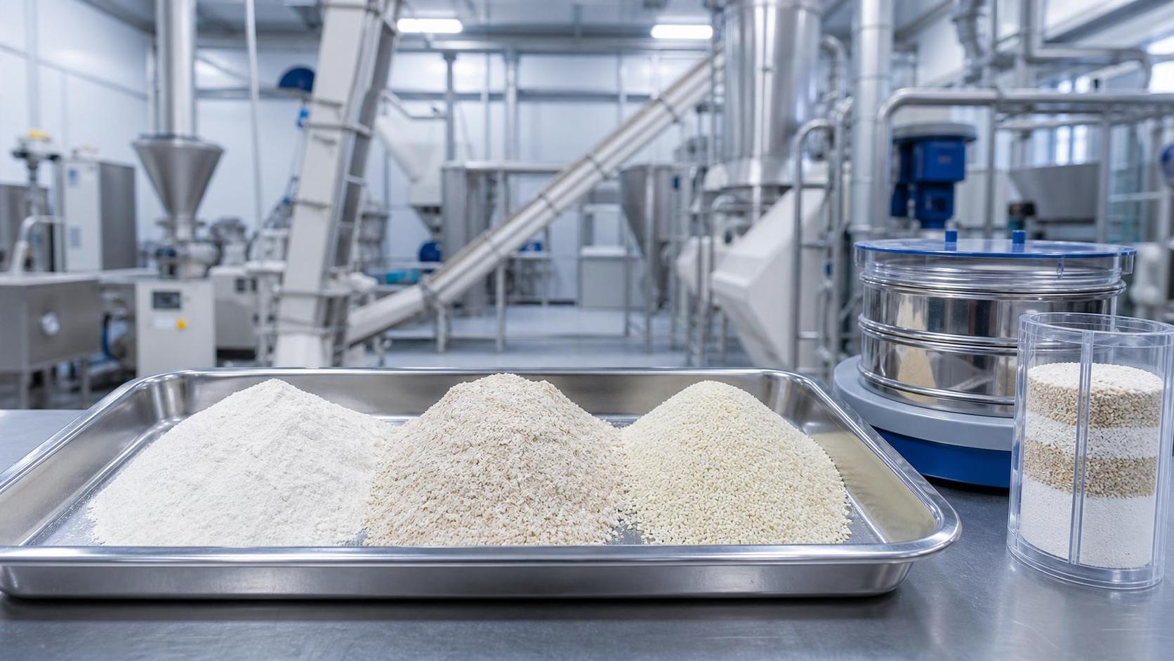 Grain Particle Sizing for Flour and Its Impact on Texture