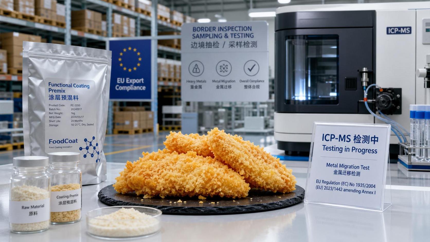 ECHA Cuts Aluminum Limit for Panko Coatings to 0.5 mg/kg