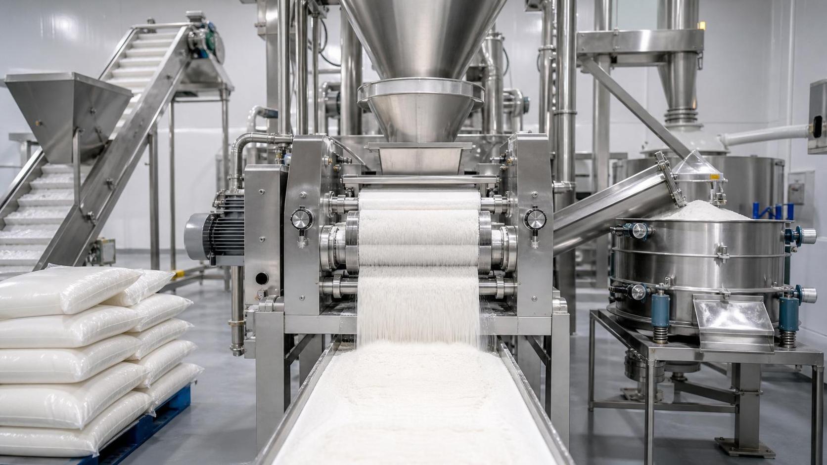 Roller Milling for Rice Flour: Key Factors for Consistent Particle Size