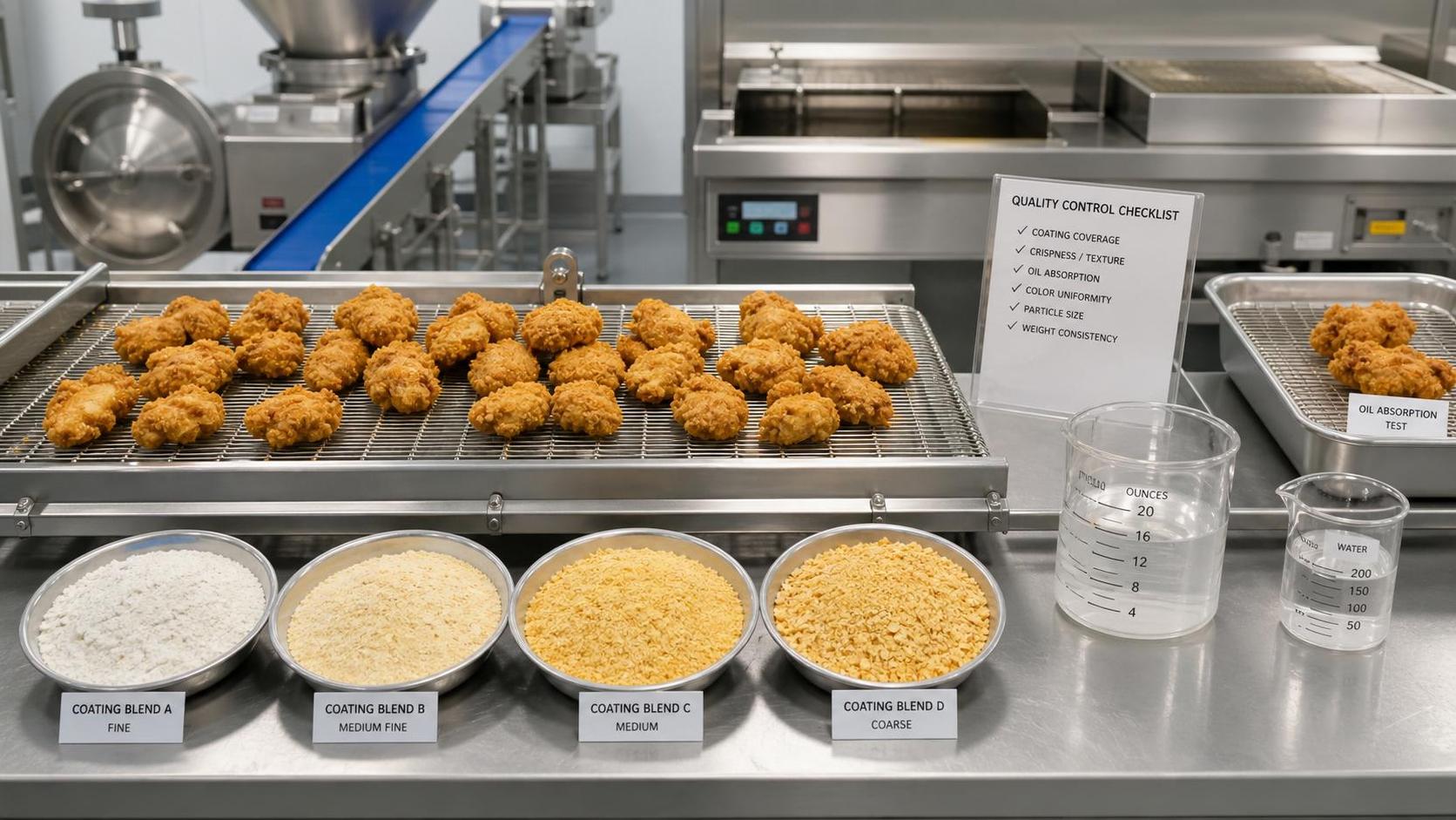 How to Evaluate Coating Blends for Crisp Texture and Process Stability