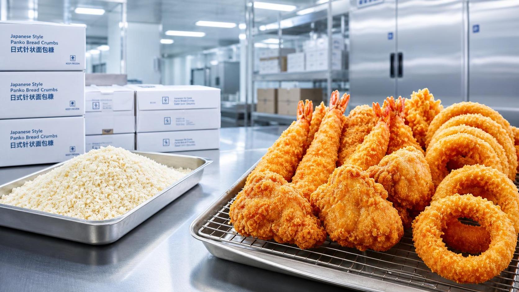 Selecting Japanese Needle-Shaped Bread Panko for QSR and Frozen Foods