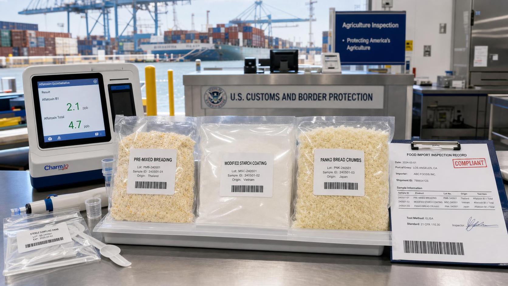 FDA Tightens Aflatoxin Checks on Imported Premix Coatings