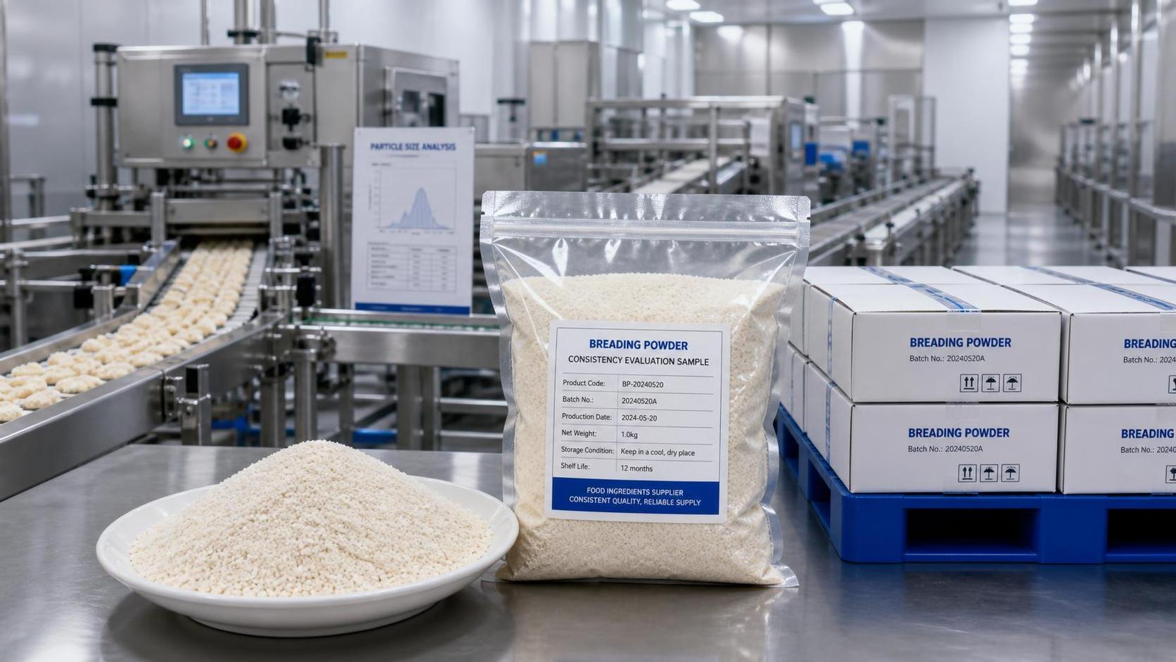 How to evaluate a frozen food coatings supplier for product consistency