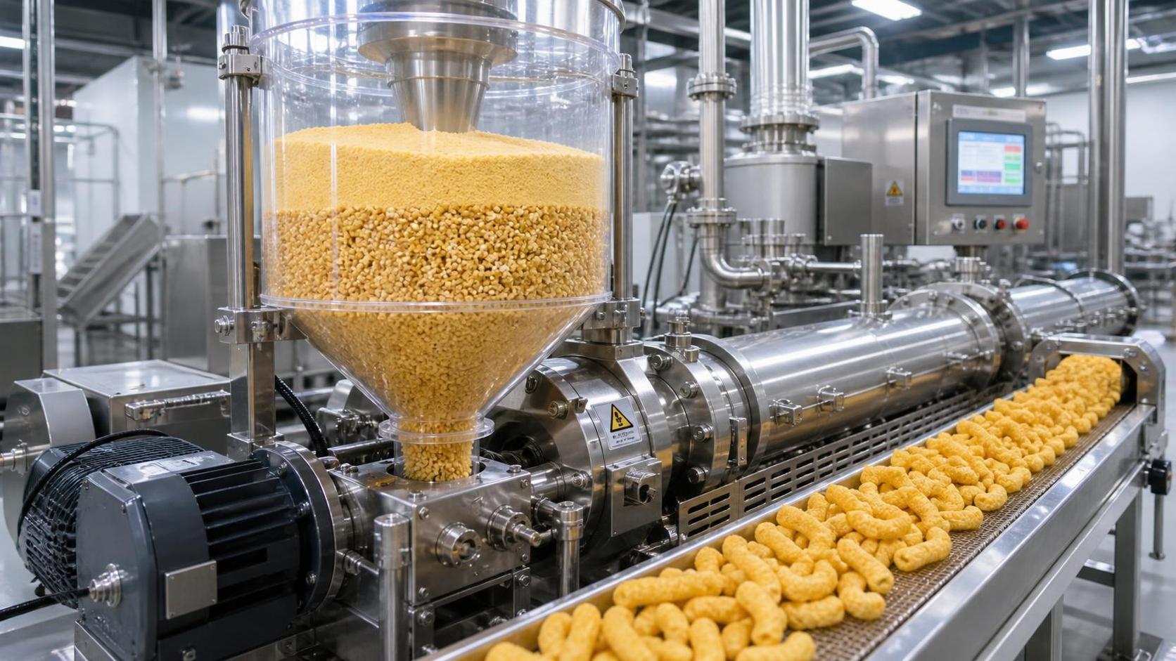 How particle size affects cornmeal processing for extrusion