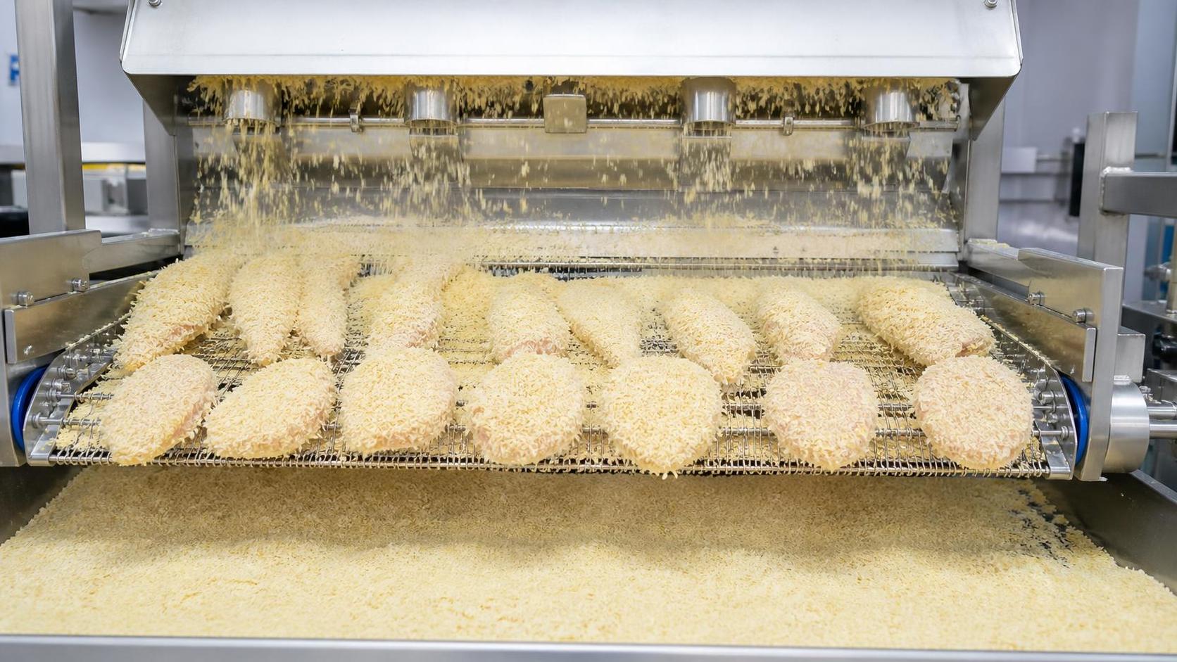 Preventing Uneven Coverage with Japanese Needle-Shaped Bread Panko