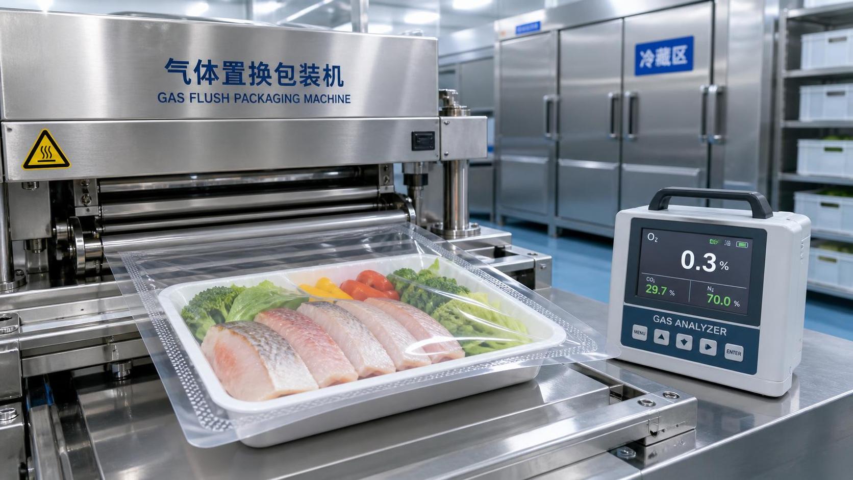 Gas Flushing MAP for Fresh Foods: How to Set Gas Ratios and Protect Seal Quality