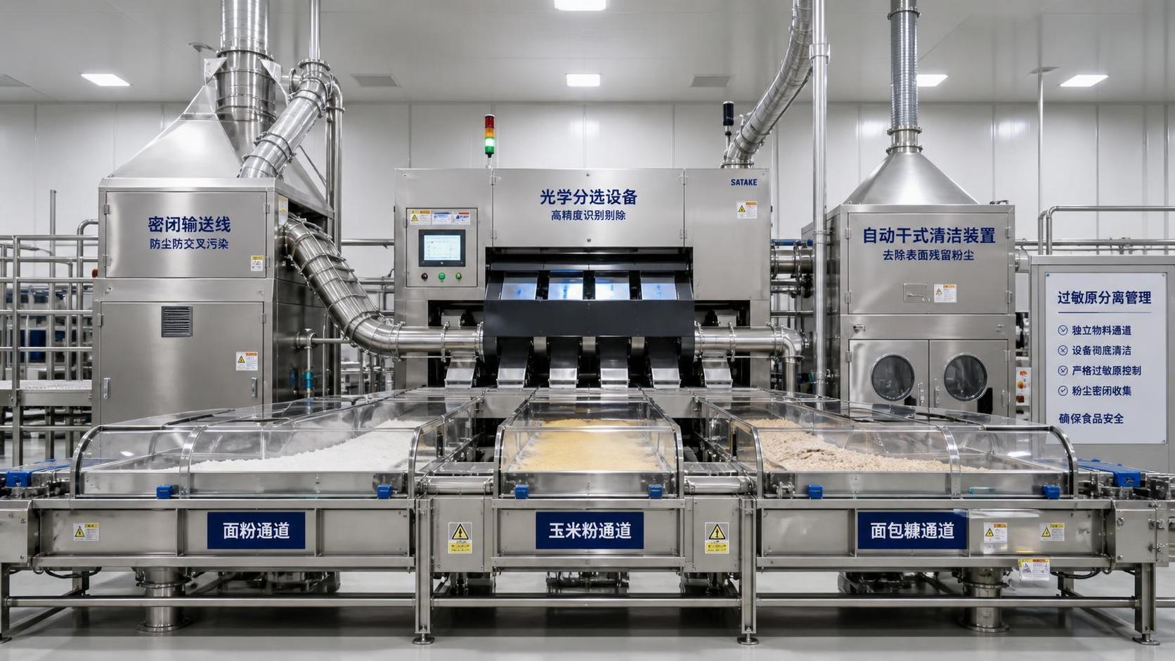 Can Food Processing Technology Improve Allergen Separation Efficiency?