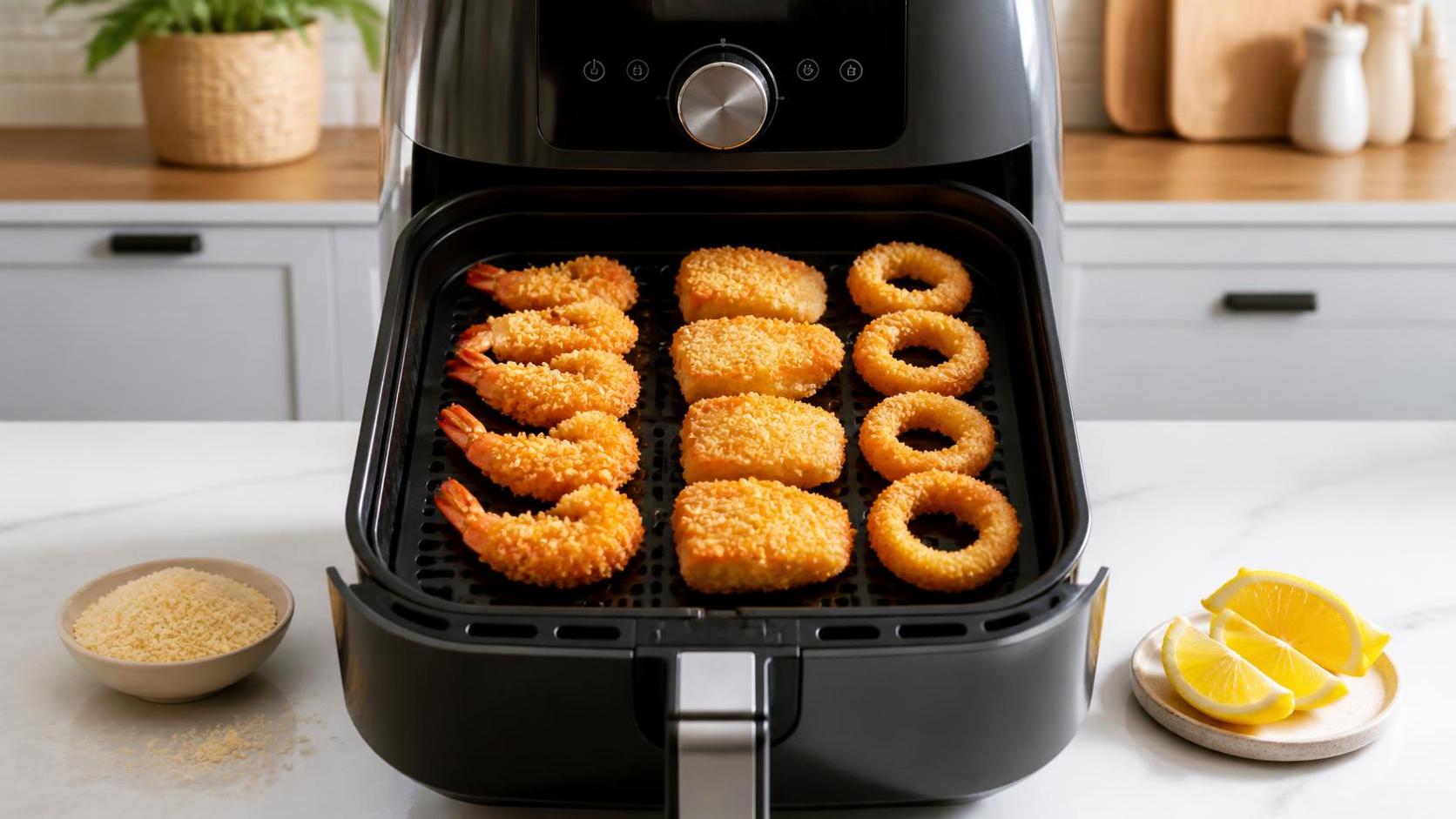 How to keep seafood breading crisp in an air fryer