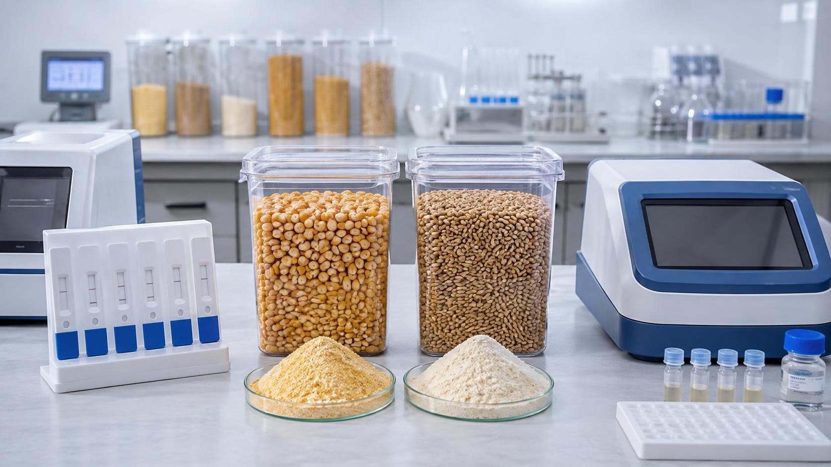 What detection limits matter in mycotoxin screening for grain safety?